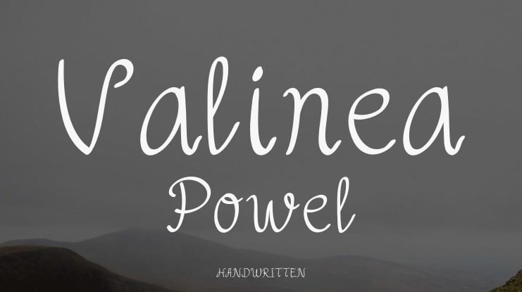 Valinea Powel Font