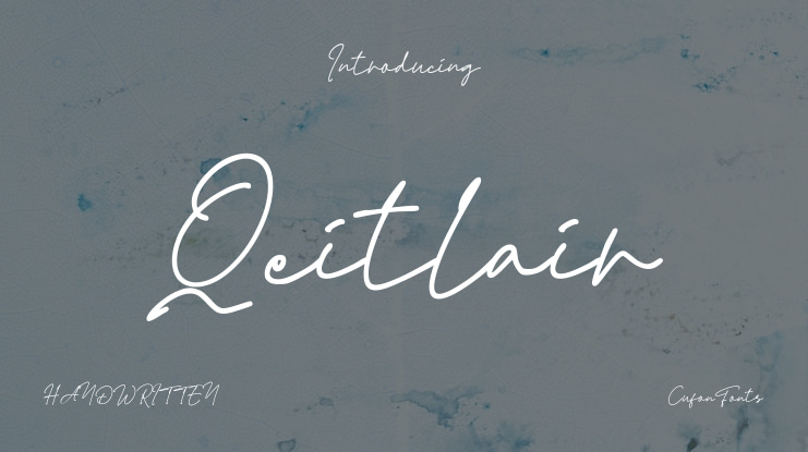 Qeitlair Font