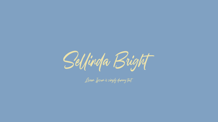Sellinda Bright Font