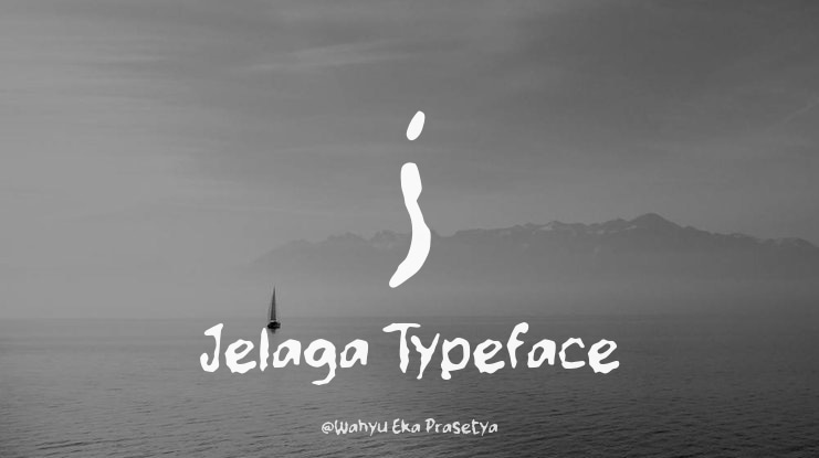 j Jelaga Font