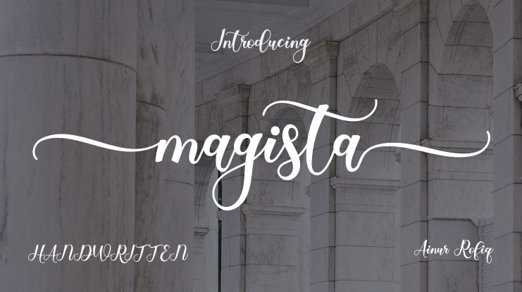 Magista Font