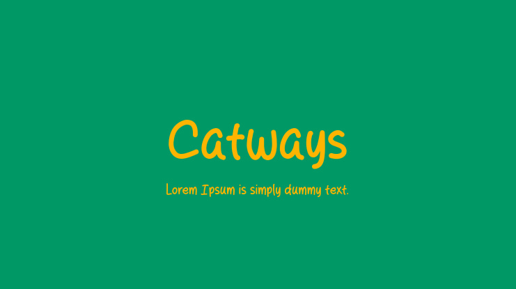 Catways Font