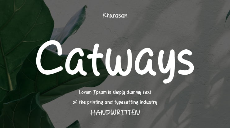 Catways Font