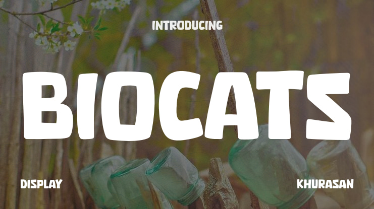 Biocats Font