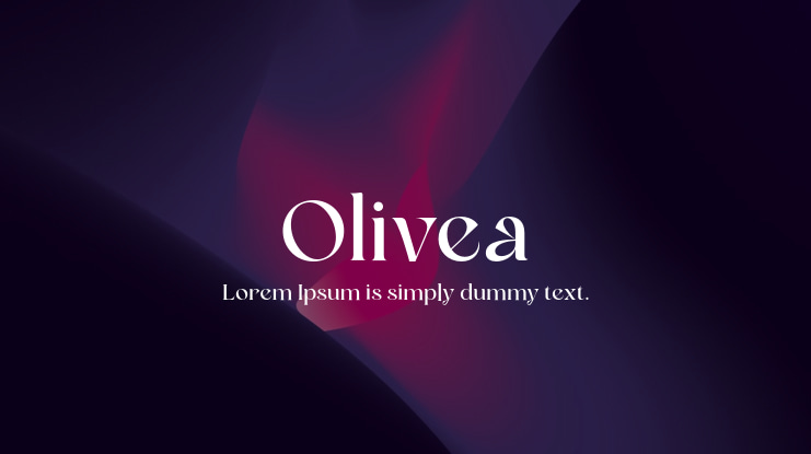 Olivea Font