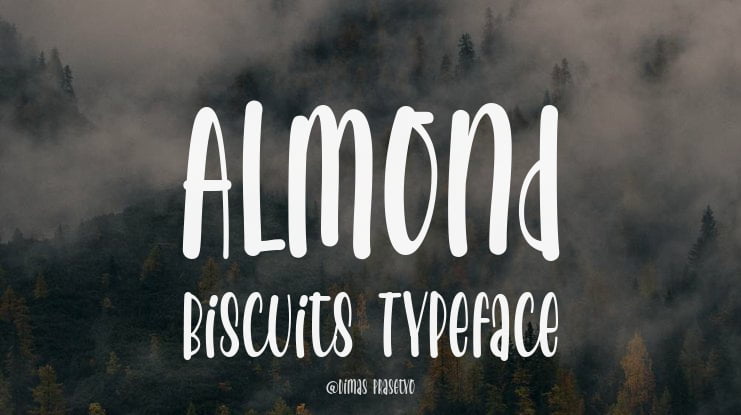Almond Biscuits Font
