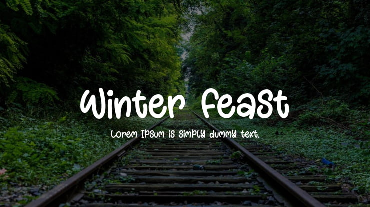 Winter Feast Font