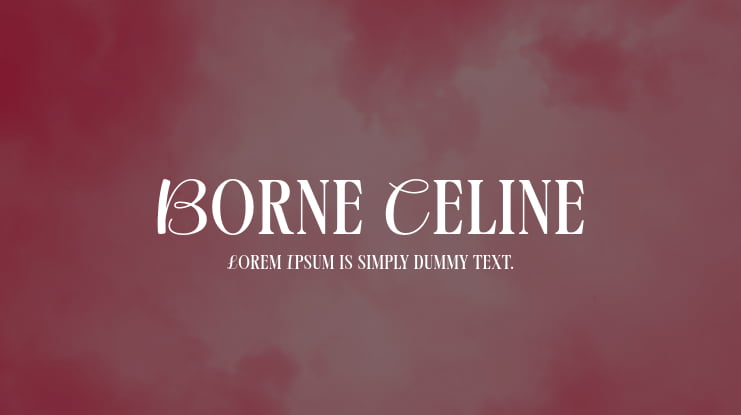 Borne Celine Font