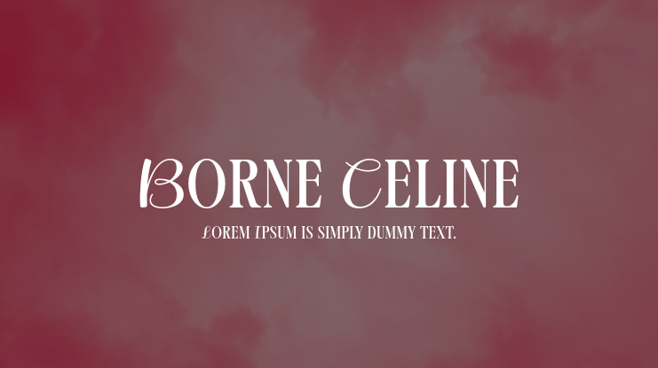 Borne Celine Font