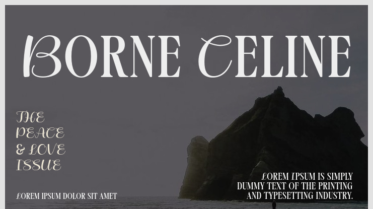 Borne Celine Font