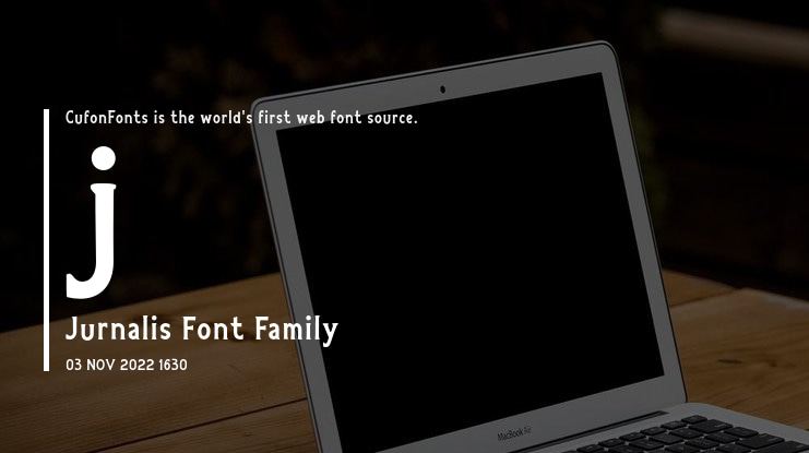 j Jurnalis Font
