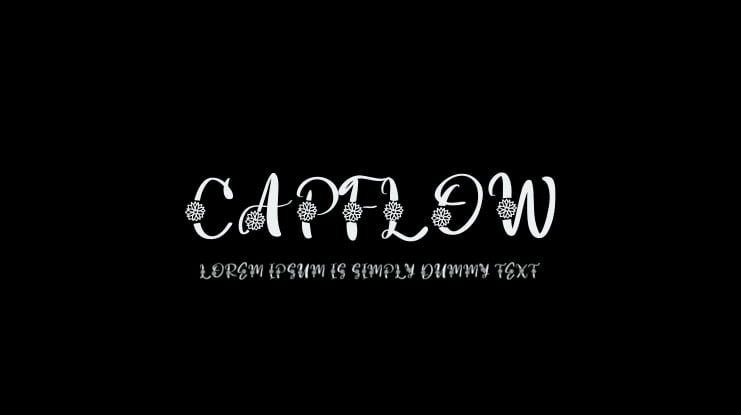Capflow Font