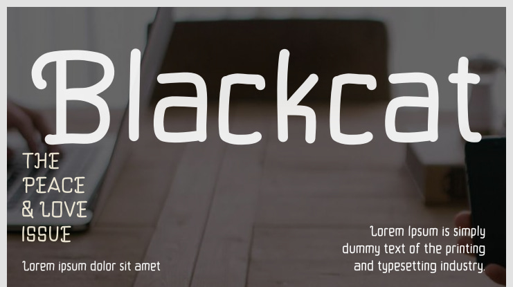 Blackcat Font