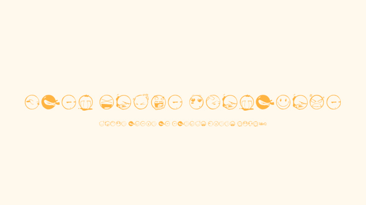 DIST Yolks Emoticons Font