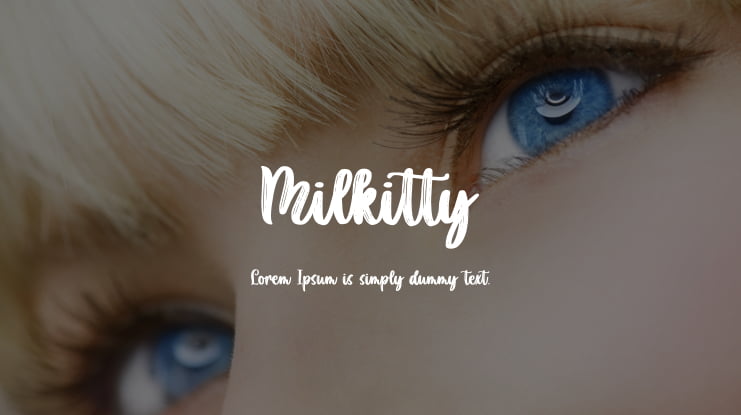 Milkitty Font