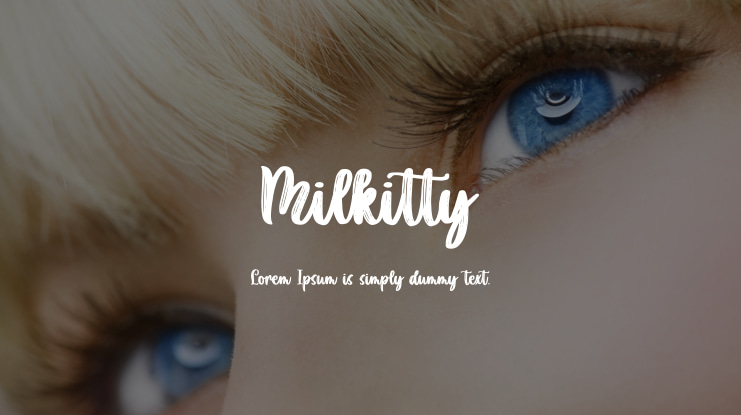 Milkitty Font