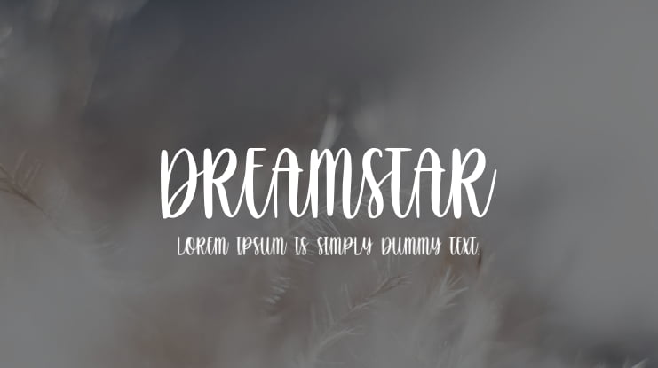 Dreamstar Font
