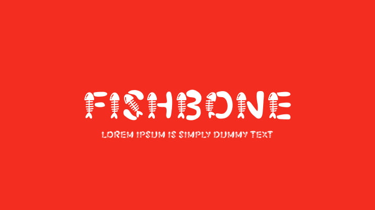 Fishbone Font