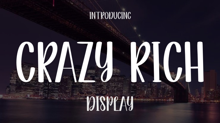 Crazy Rich Font