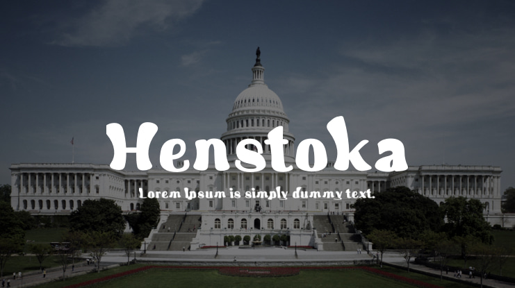 Henstoka Font