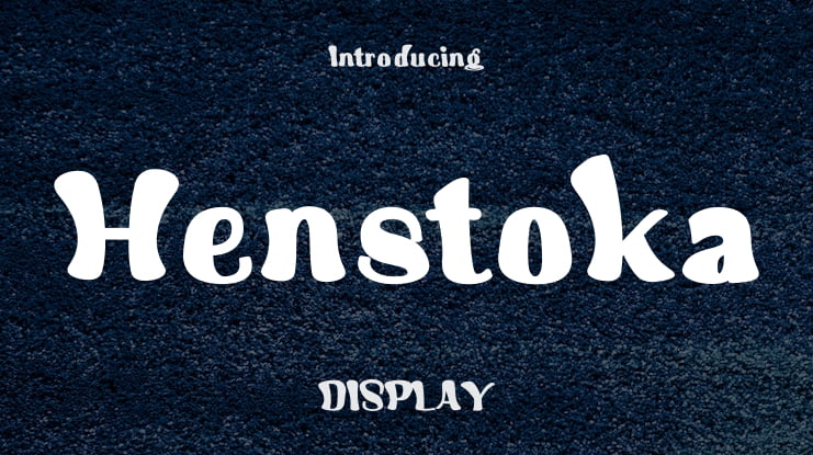 Henstoka Font