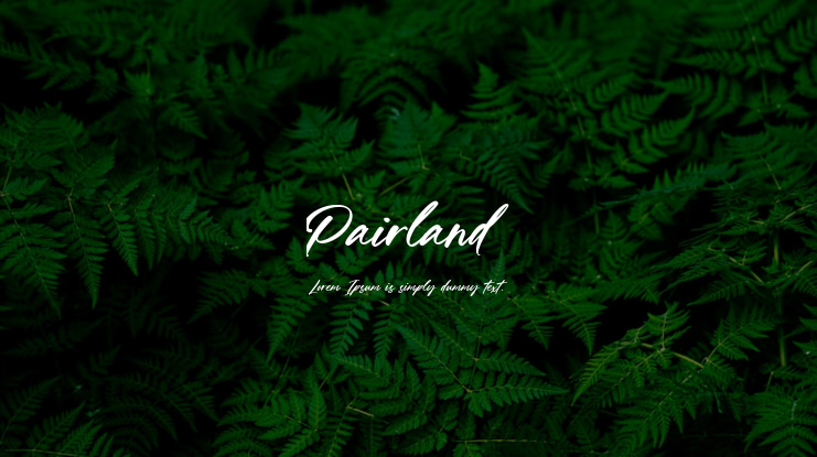 Pairland Font
