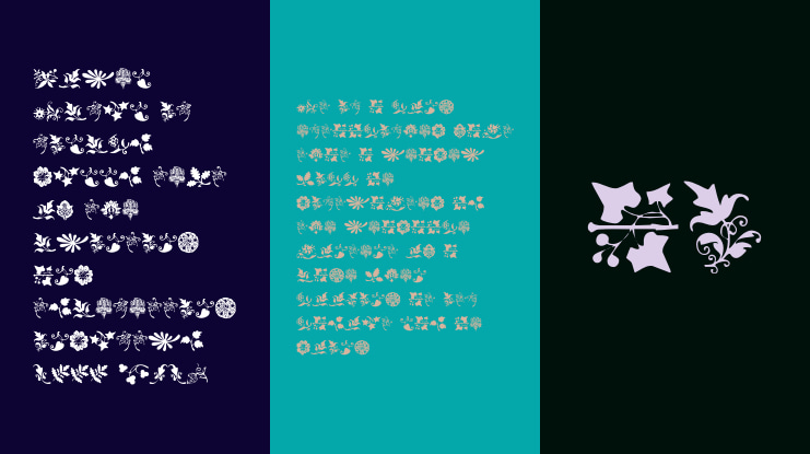 Free Fleurons Font