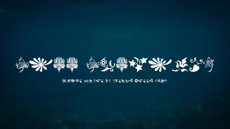 Free Fleurons Font