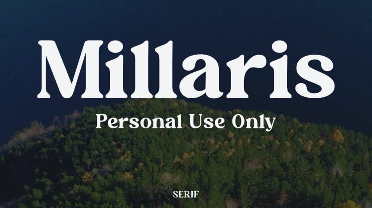 Millaris Personal Use Only Font