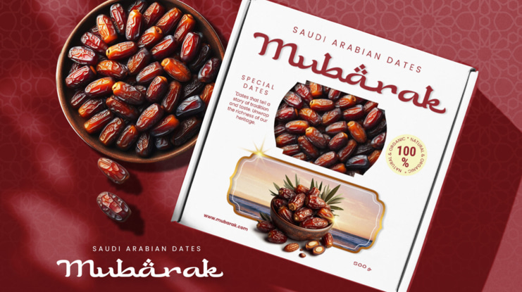 Radia - An Arabic Style Typeface Font