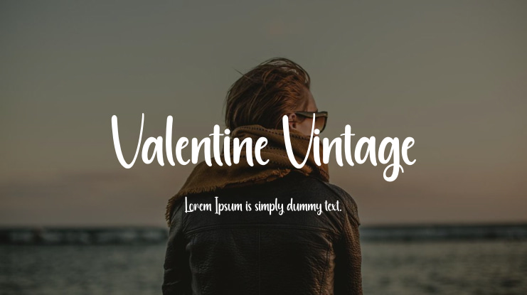 Valentine Vintage Font