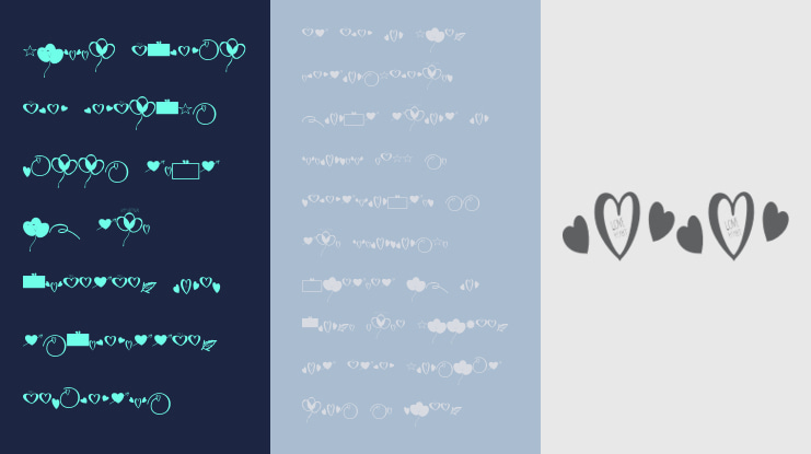 Brigadoon Extras Font Family