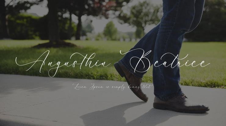 Augusthin Beatrice Font