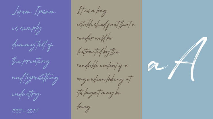 Handstand Font Family