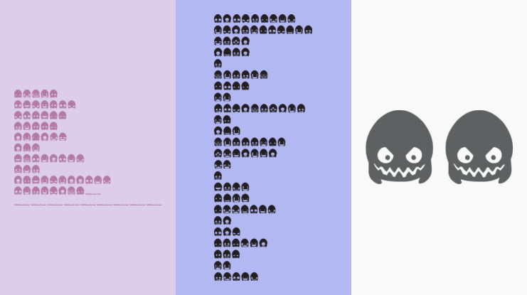 Ghost & Punk Smileys Font Family