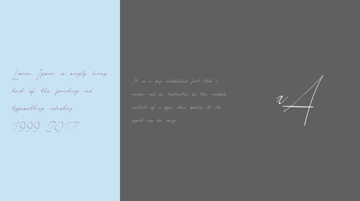 Hevanola Personal Use Font