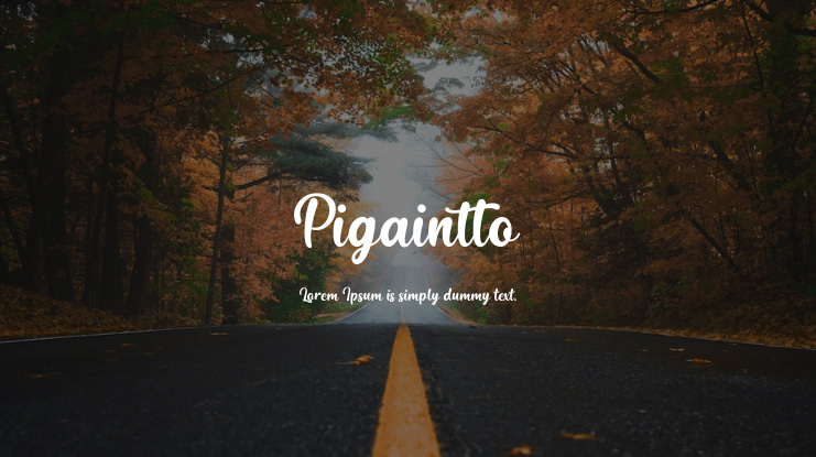 Pigaintto Font