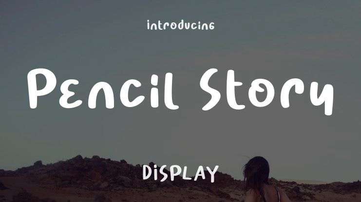 Pencil Story Font