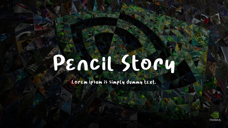 Pencil Story Font