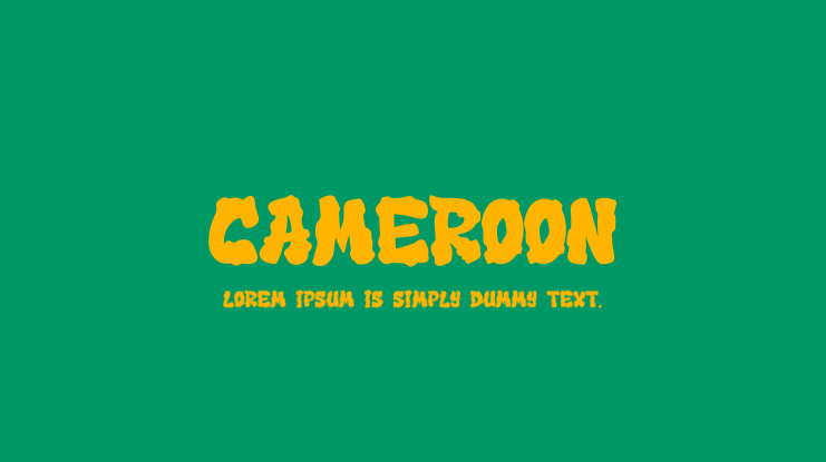 Cameroon Font