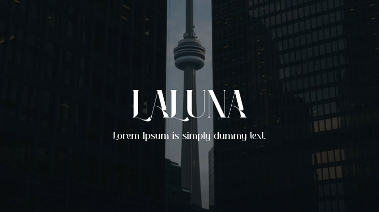 LALUNA Font