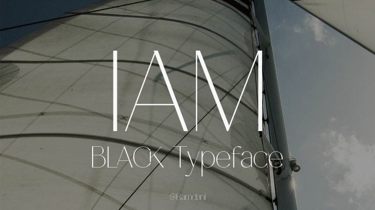 IAM BLACK Font