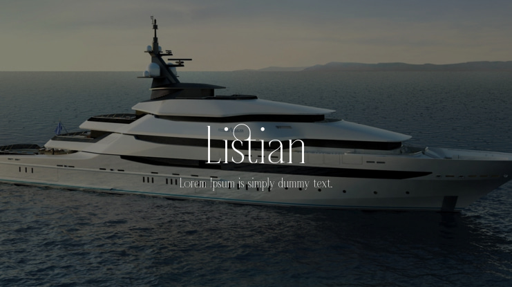 Listian Font