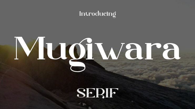 Mugiwara Font