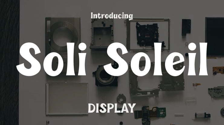 Soli Soleil Font Family