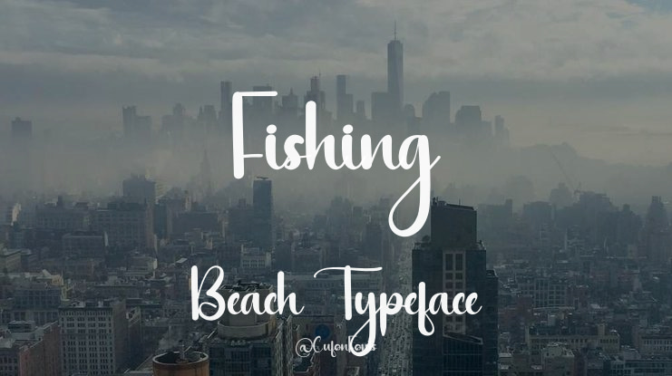 Fishing Beach Font