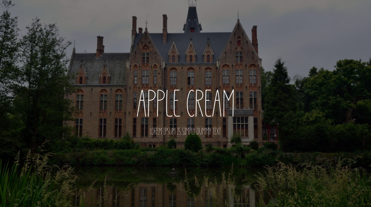 Apple Cream Font