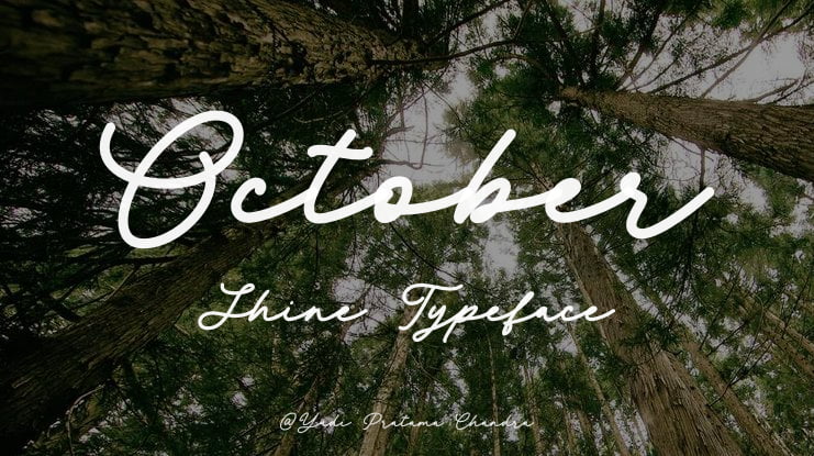 October Shine Font