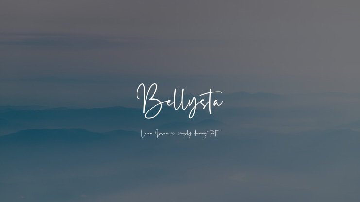 Bellysta Font