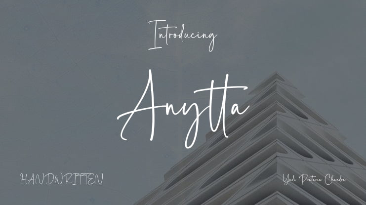 Anytta Font